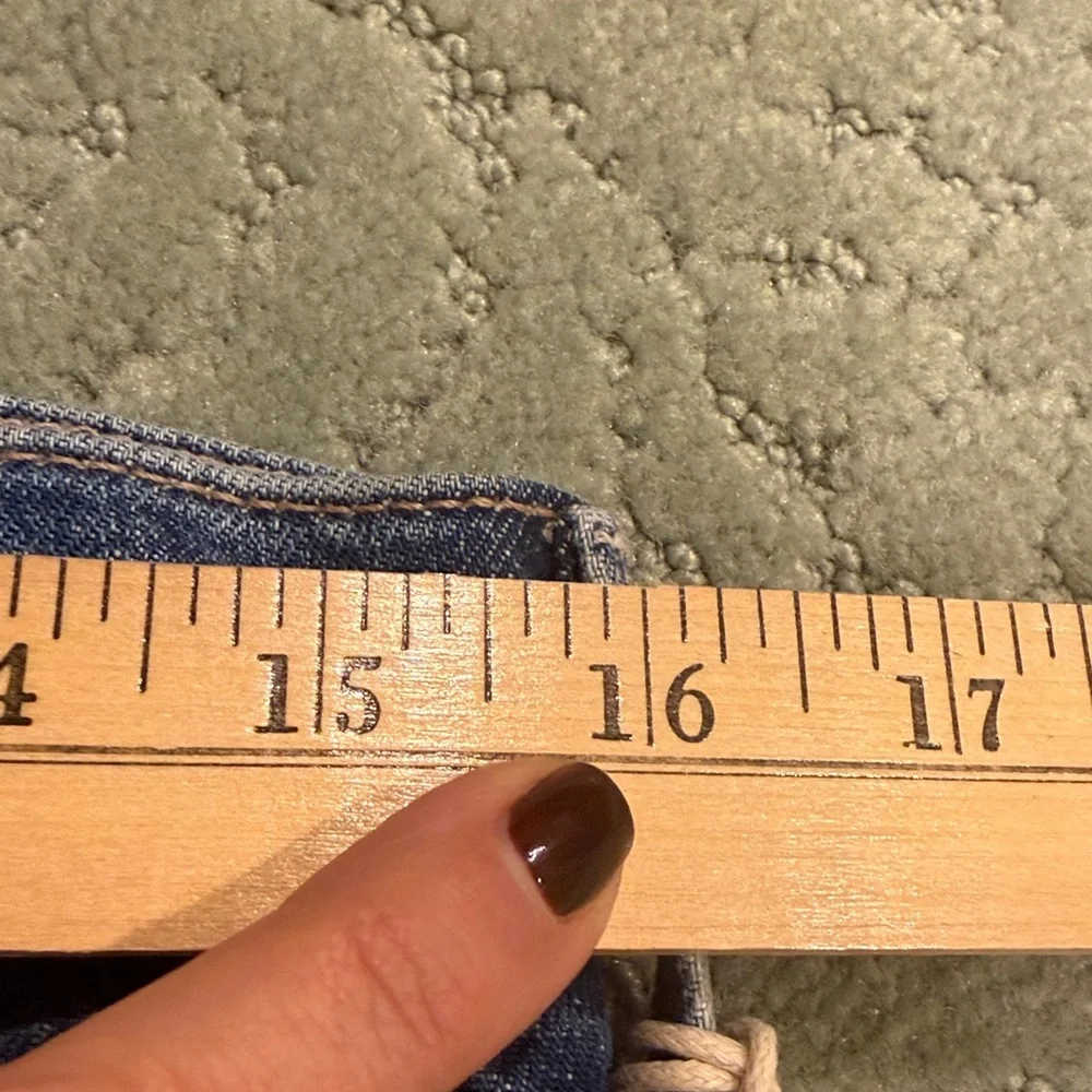 NEW MOTHER twister sneak jean in Local Charm high waisted wide leg NWT size 31 - Picture 12 of 14
